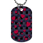 Decorative love Dog Tag (One Side)