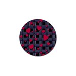 Decorative love Golf Ball Marker (4 pack)