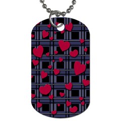 Decorative love Dog Tag (Two Sides) from ArtsNow.com Back