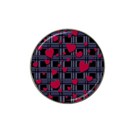 Decorative love Hat Clip Ball Marker (10 pack) from ArtsNow.com Front