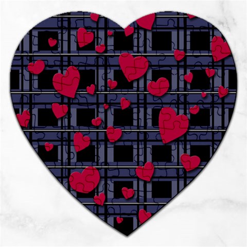 Decorative love Jigsaw Puzzle (Heart) from ArtsNow.com Front