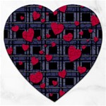 Decorative love Jigsaw Puzzle (Heart)