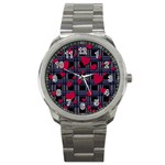 Decorative love Sport Metal Watch