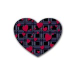 Decorative love Heart Coaster (4 pack) 