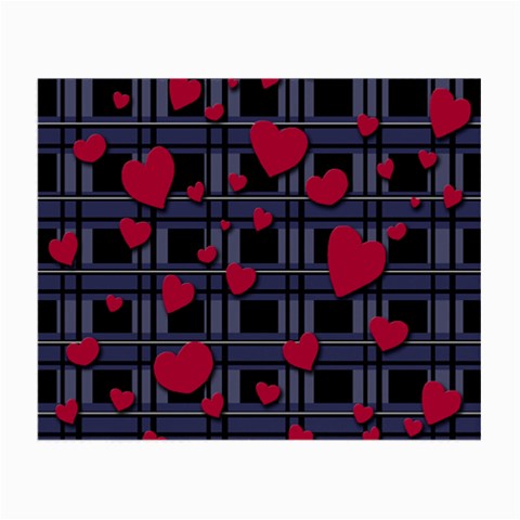 Decorative love Small Glasses Cloth (2 Front