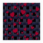 Decorative love Medium Glasses Cloth (2-Side)