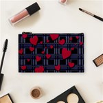 Decorative love Cosmetic Bag (Small) 