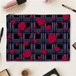 Decorative love Cosmetic Bag (XL)