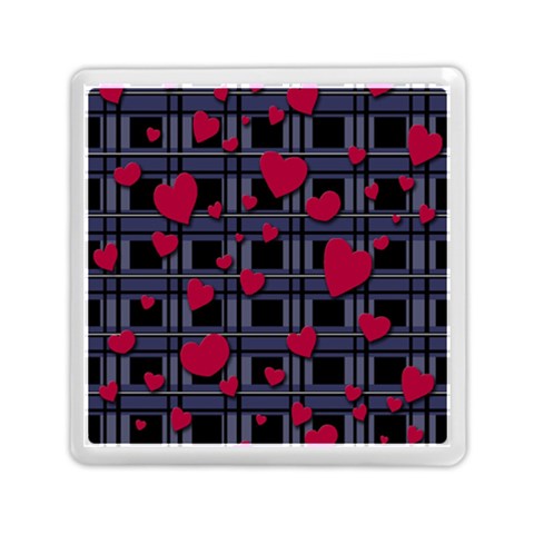 Decorative love Memory Card Reader (Square)  from ArtsNow.com Front