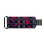 Decorative love Portable USB Flash (One Side)