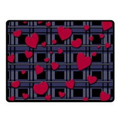 Decorative love Double Sided Fleece Blanket (Small)  from ArtsNow.com 45 x34  Blanket Front