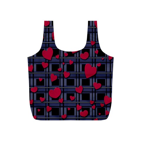 Decorative love Full Print Recycle Bags (S)  from ArtsNow.com Front