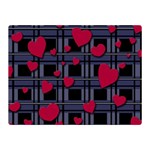 Decorative love Double Sided Flano Blanket (Mini) 