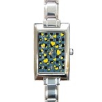 Love design Rectangle Italian Charm Watch