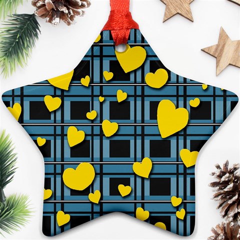 Love design Ornament (Star)  from ArtsNow.com Front