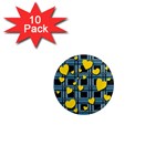 Love design 1  Mini Magnet (10 pack) 