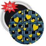 Love design 3  Magnets (100 pack)