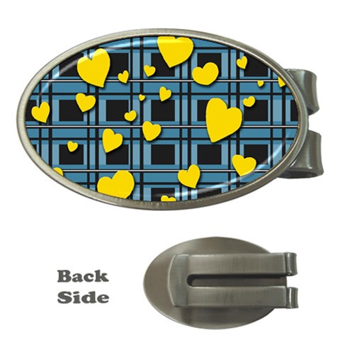 Love design Money Clips (Oval)  from ArtsNow.com Front