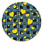 Love design Magnet 5  (Round)