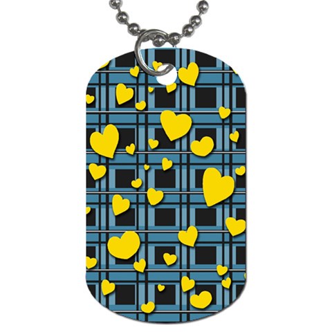 Love design Dog Tag (Two Sides) from ArtsNow.com Front