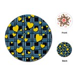 Love design Playing Cards (Round) 