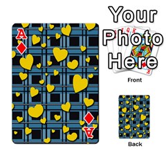 Ace Love design Playing Cards 54 Designs  from ArtsNow.com Front - DiamondA