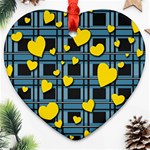 Love design Heart Ornament (2 Sides)