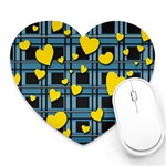 Love design Heart Mousepads