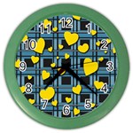 Love design Color Wall Clocks