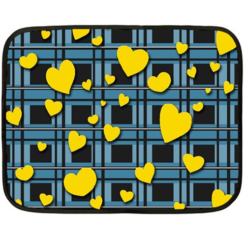 Love design Fleece Blanket (Mini) from ArtsNow.com 35 x27  Blanket