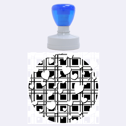 Love design Rubber Round Stamps (Large) from ArtsNow.com 1.875 x1.875  Stamp