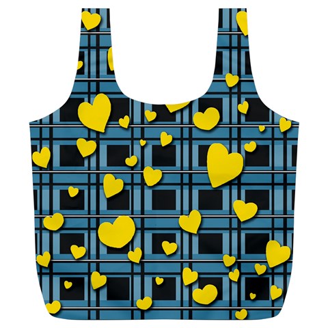 Love design Full Print Recycle Bags (L)  from ArtsNow.com Front