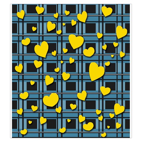 Love design Drawstring Pouches (Large)  from ArtsNow.com Back