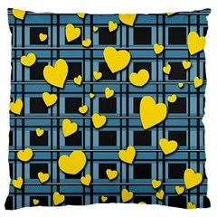 Love design Large Flano Cushion Case (Two Sides) from ArtsNow.com Front