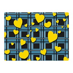 Love design Double Sided Flano Blanket (Mini)  from ArtsNow.com 35 x27  Blanket Back