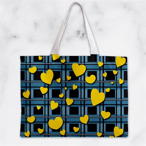 Love design Zipper Mini Tote Bag from ArtsNow.com Front