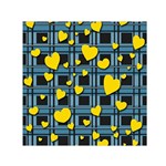 Love design Small Satin Scarf (Square)