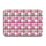 Pink plaid pattern Plate Mats