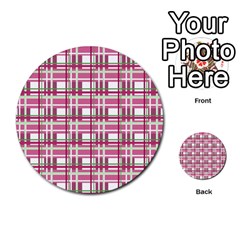 Pink plaid pattern Multi Front 9