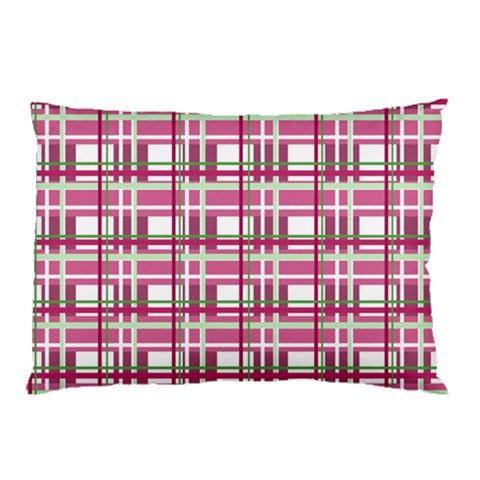 Pink plaid pattern Pillow Case from ArtsNow.com 26.62 x18.9  Pillow Case