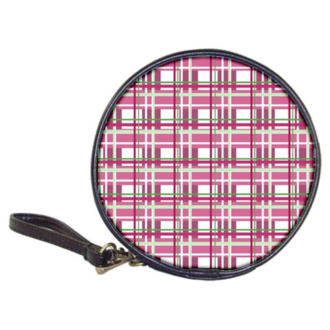 Pink plaid pattern Classic 20 Front