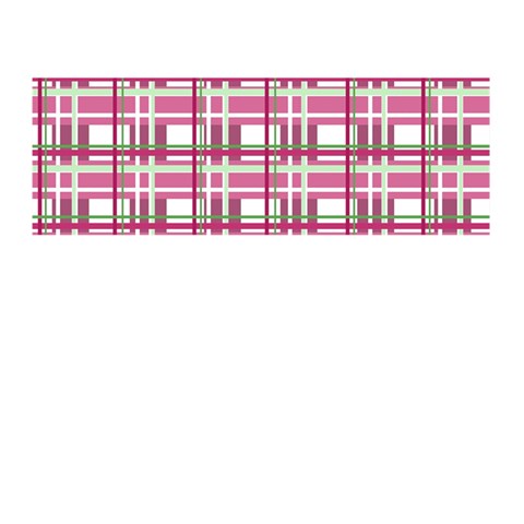 Pink plaid pattern Memory Card Reader (Stick)  from ArtsNow.com Front