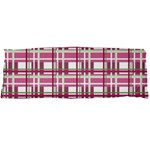 Pink plaid pattern Body Pillow Case Dakimakura (Two Sides)