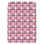 Pink plaid pattern Flap Covers (L) 