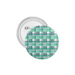 Green plaid pattern 1.75  Buttons