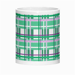 Green plaid pattern Morph Mugs from ArtsNow.com Center