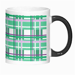 Green plaid pattern Morph Mugs from ArtsNow.com Right