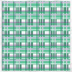 Green plaid pattern Canvas 12  x 12  