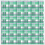 Green plaid pattern Canvas 12  x 12  