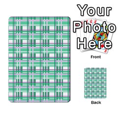 Green plaid pattern Multi Back 8